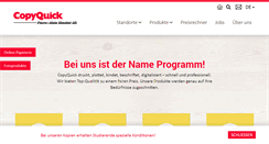 Desktop Screenshot of copyquick.ch