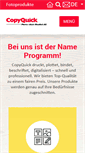 Mobile Screenshot of copyquick.ch